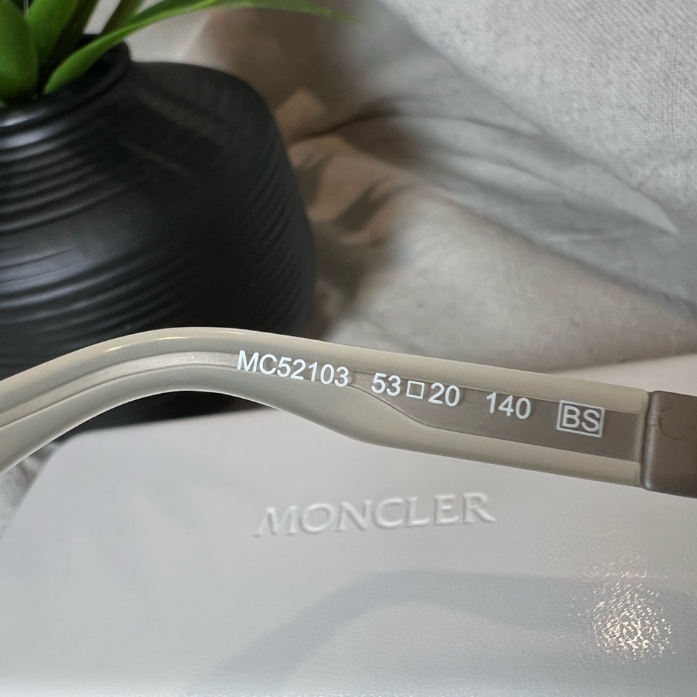 Moncler Gray Sunglasses - Picture 8 of 9